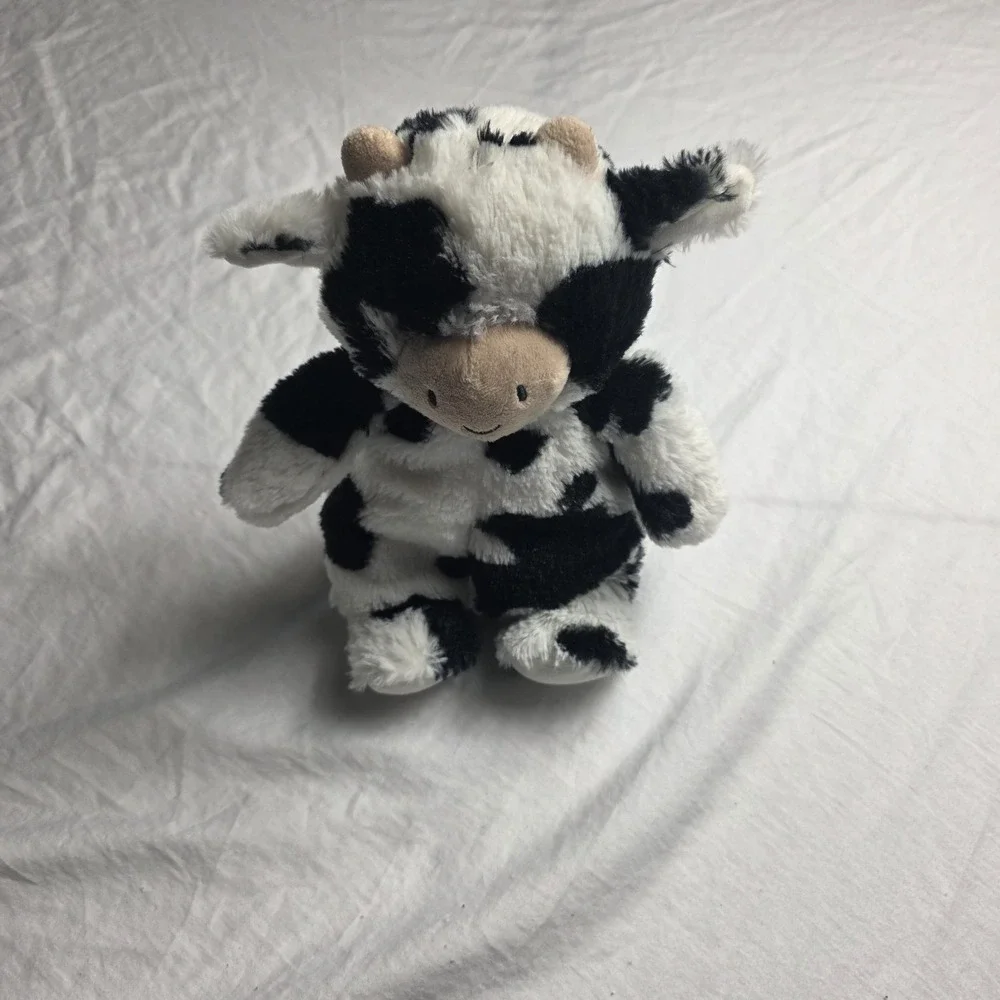 Carter's Plush Cow Stuffed Cow Black White